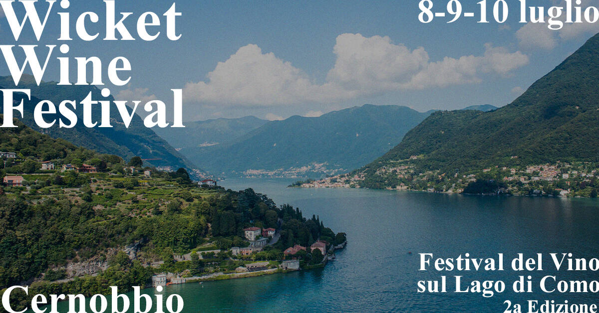 Wicket Wine Festival a Cernobbio