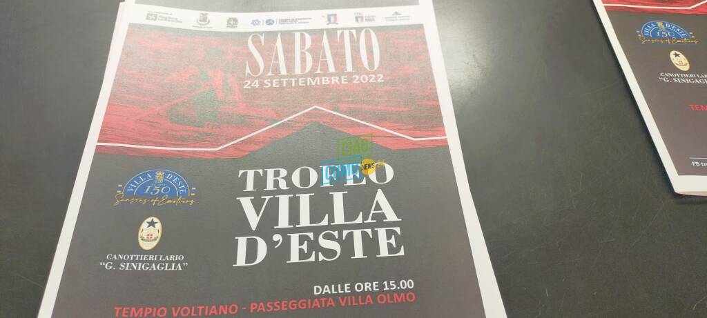 rocek e noseda mondiali canottaggio racice e poi presentazione trofeo villa este con bernasconi lario