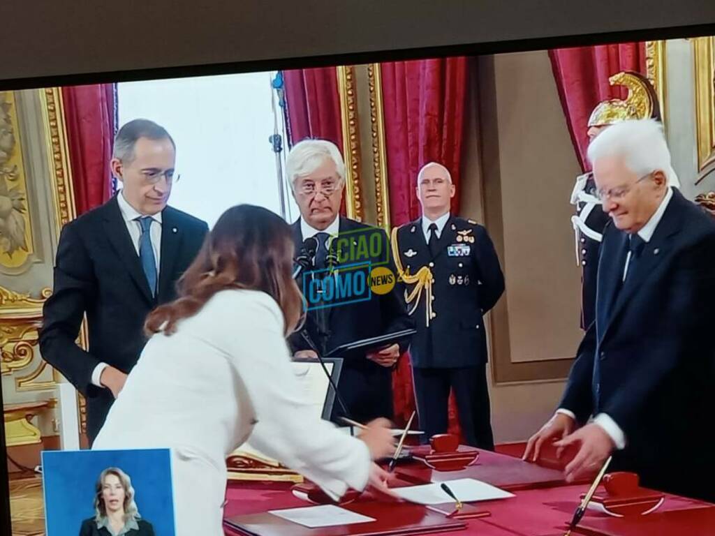 giuramento al quirinale alessandra locatelli ministro per la disabilità governo meloni