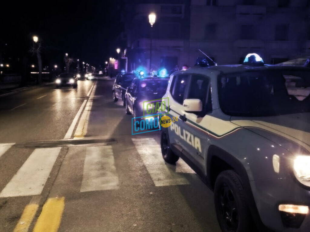 polizia notte controlli auto