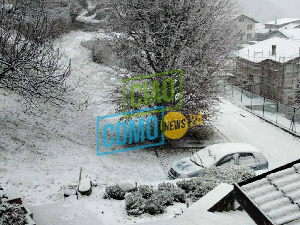 foto lettori ciaocomo per neve alta valle intelvi, centro valle e civenna