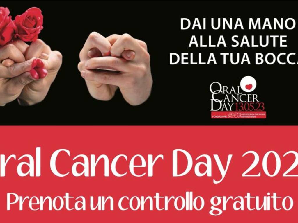 oral cancer day 2023 locandina