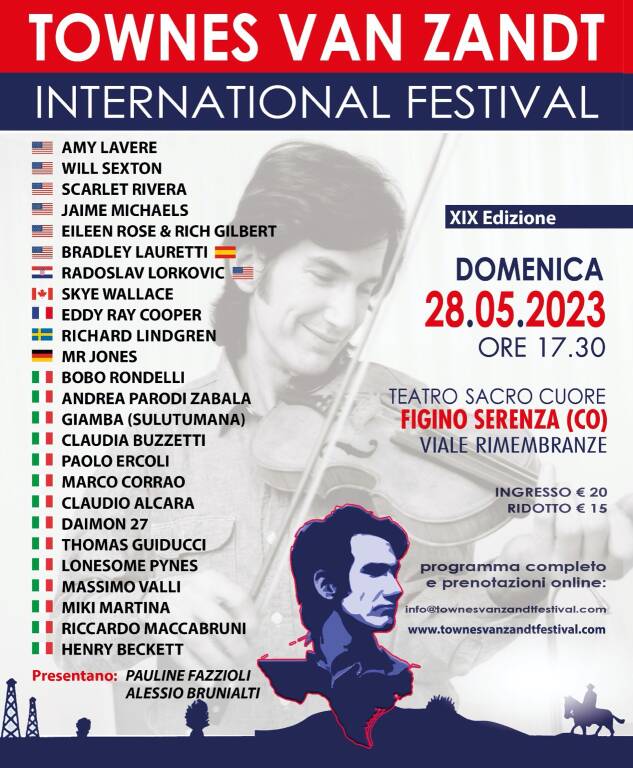 Townes Van Zandt International Festival a Figino Serenza Andrea Parodi