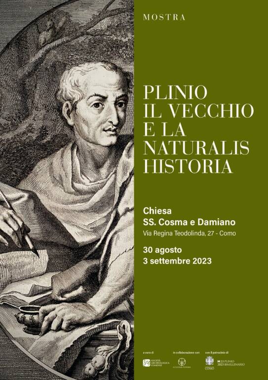 Plinio Il Vecchio e la Naturalis Historia in mostra in SS. Cosa e Damiano