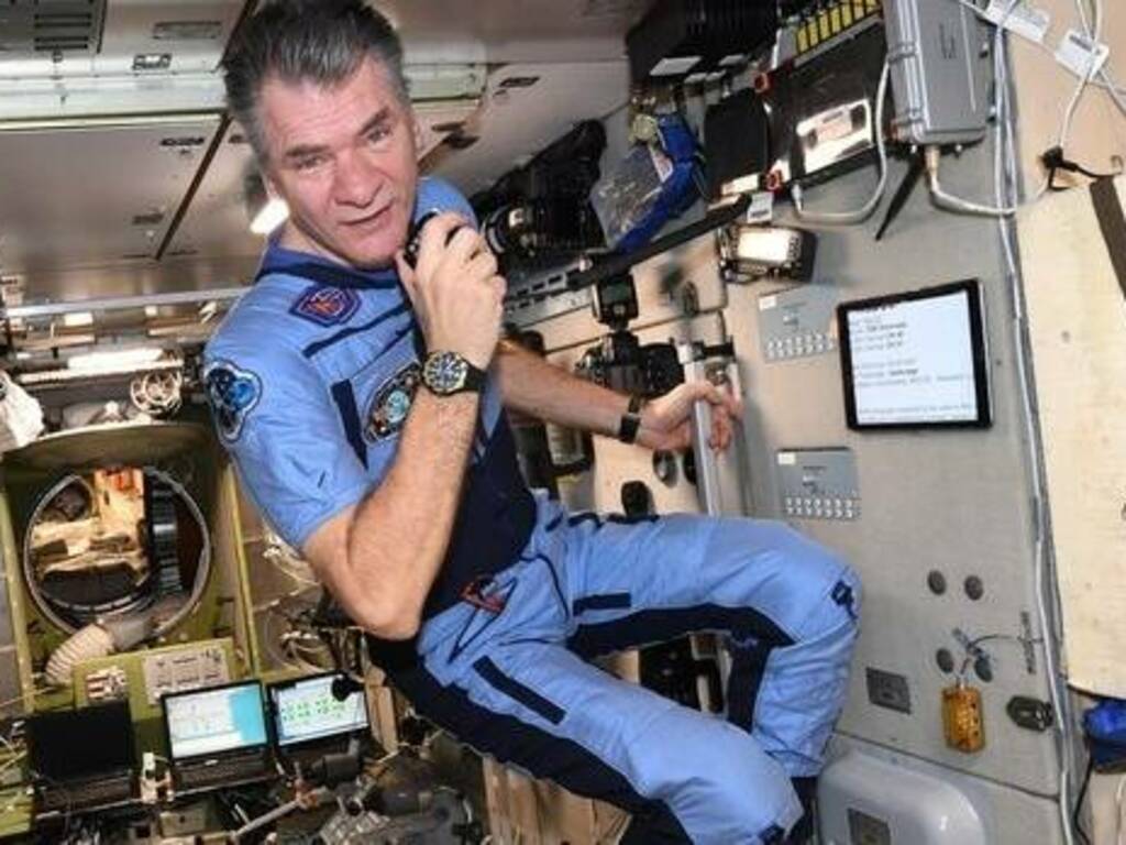 Paolo Nespoli al Teatro Sociale di Como