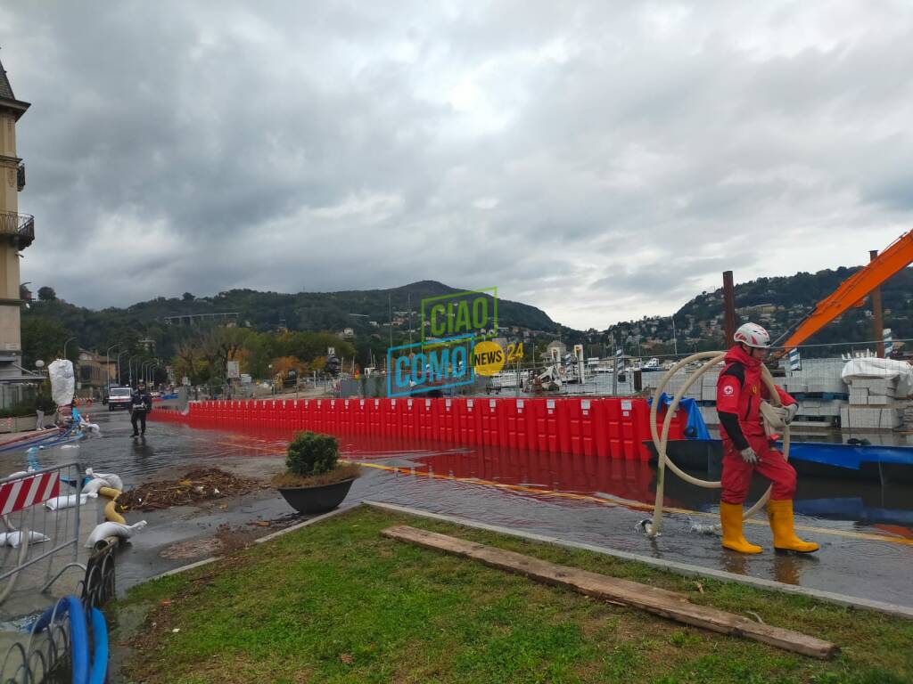 L'esondazione del lago di Como 31 ottobre e 1° novembre: tutte le immagini