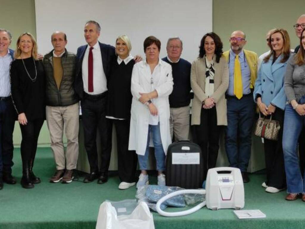 donazione apparecchiatura ospedale cantù